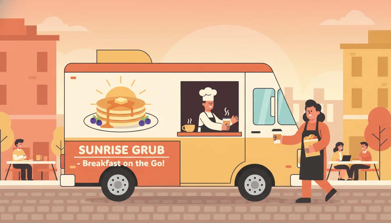 Breakfast Food Truck Financing - financing options and rates