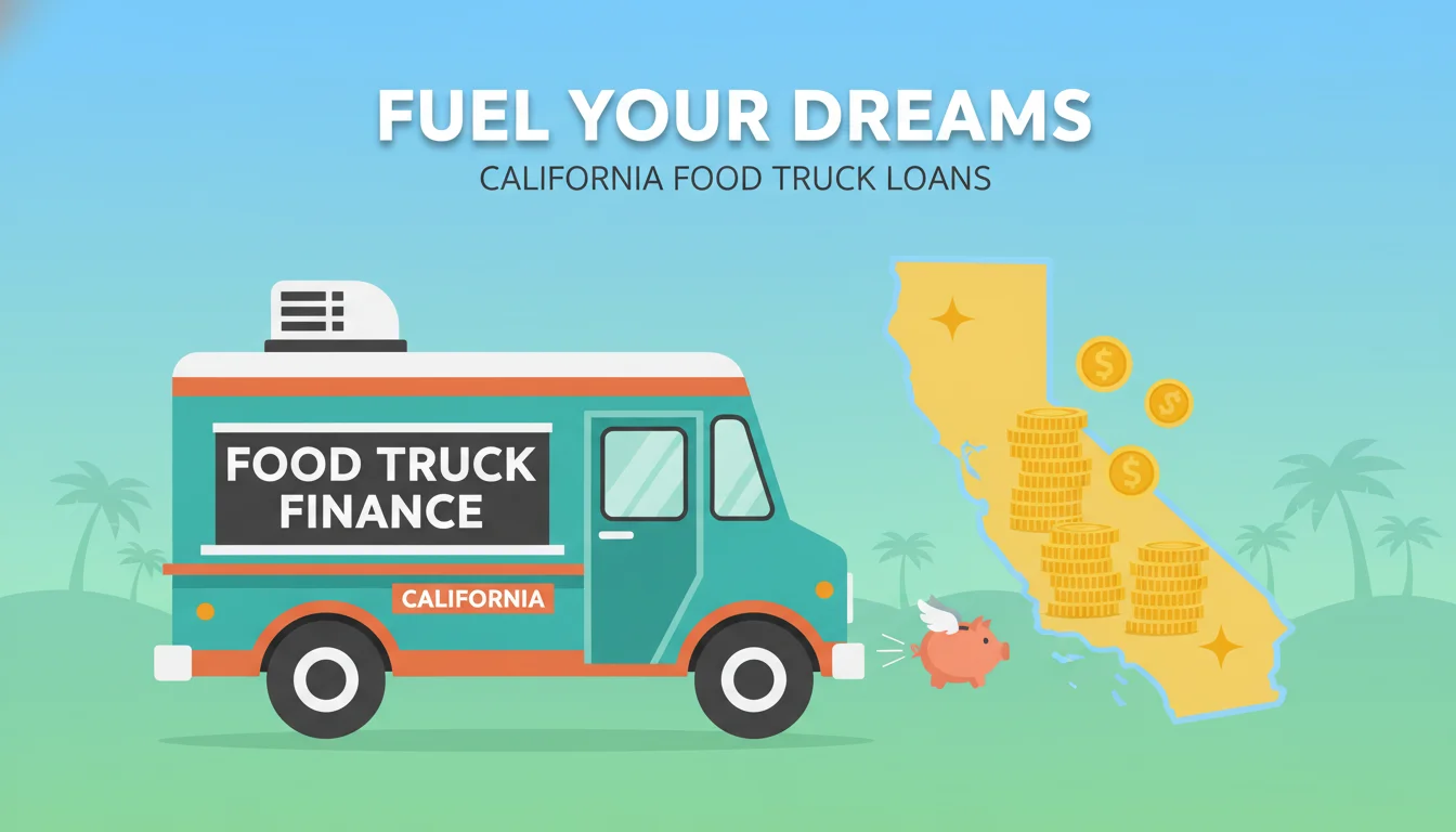 Food Truck Financing in California - financing options and rates