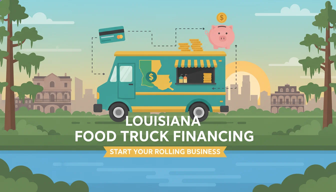 Food Truck Financing in Louisiana - financing options and rates