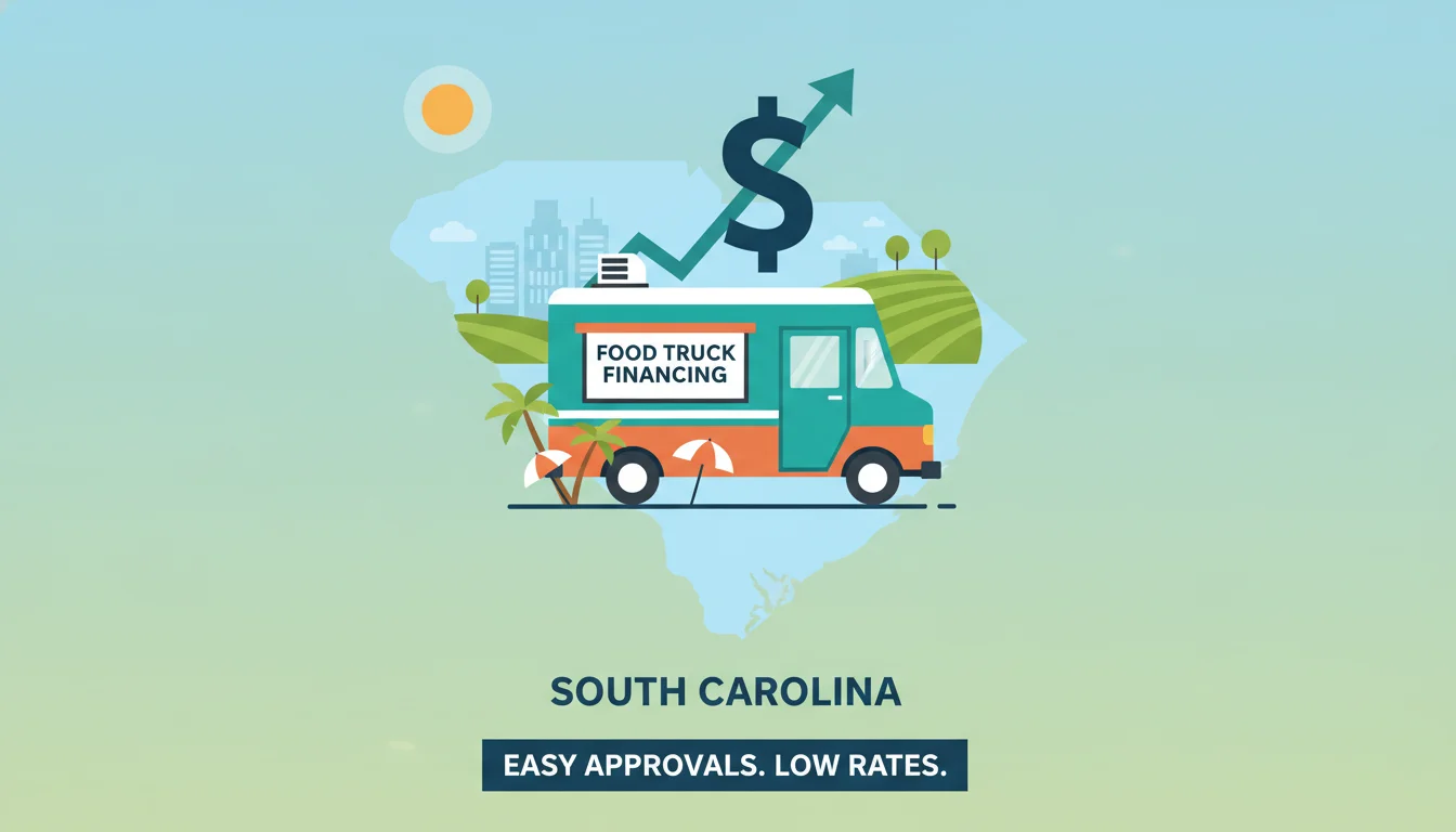 Food Truck Financing in South Carolina - financing options and rates