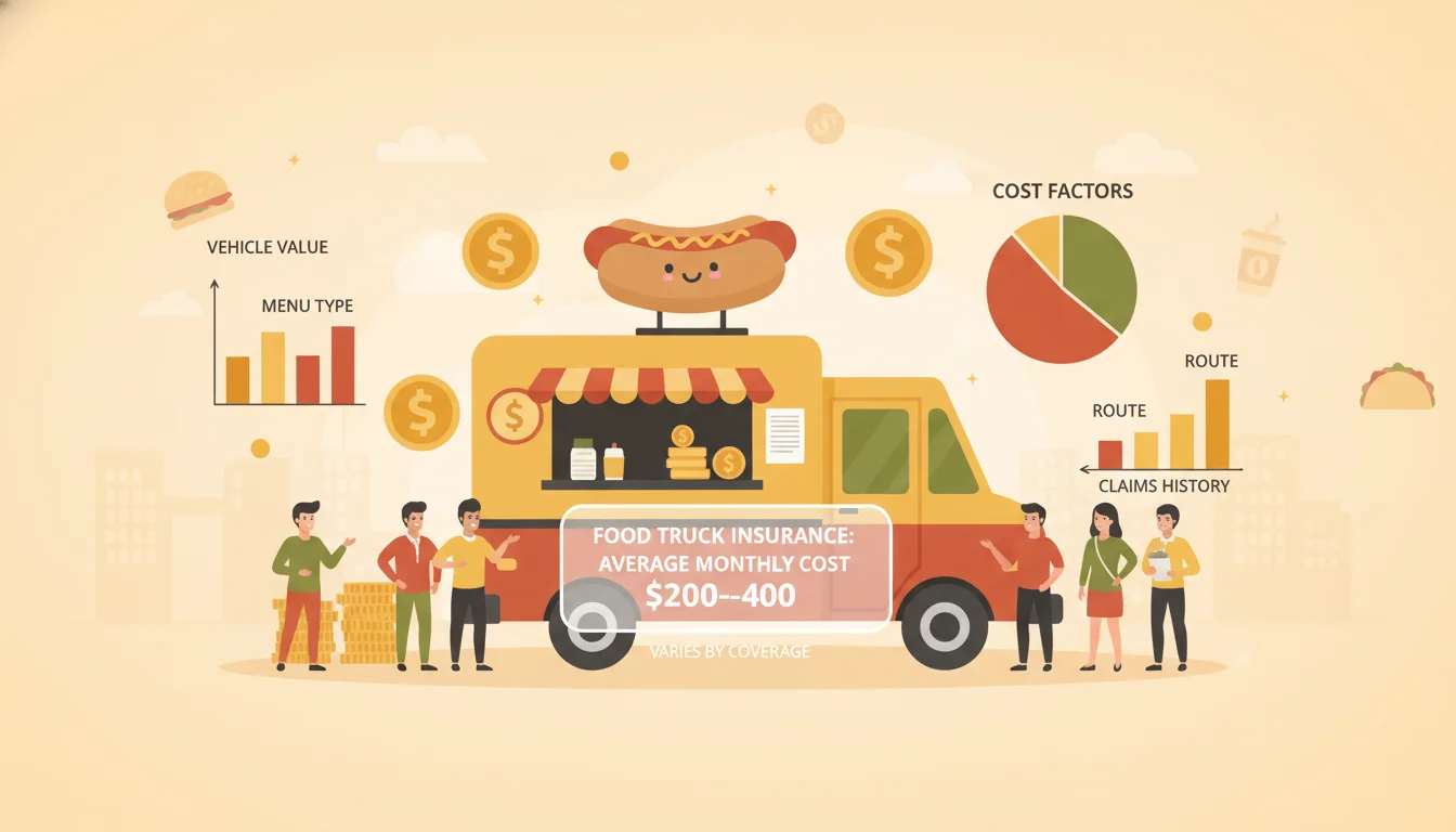 Food Truck Insurance Cost - financing options and rates